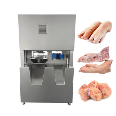 จํานวน 6 ชิ้นมีด อัตโนมัติเนื้อแบนด์เจาะหมูเท้าตัดเครื่องสําหรับเครื่องแปรรูปเนื้อและผ่าตัด