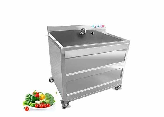 300kg / h สลัดกะหล่ำปลีผักผลไม้เครื่องซักผ้าสำหรับร้านอาหาร