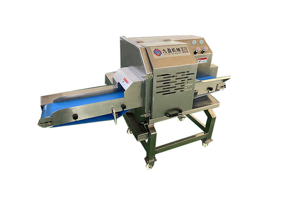 เครื่องหั่นเนื้อแช่เย็นเชิงพาณิชย์ 500KG / H Output