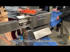 เครื่องปอกแครอทเชิงพาณิชย์สำหรับผู้แปรรูปผัก ความเร็ว 40-60 ชิ้น/นาที