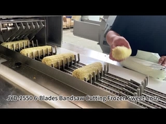 เครื่องตัดข้าวโพดแช่แข็งแบบ 6 ด้าน